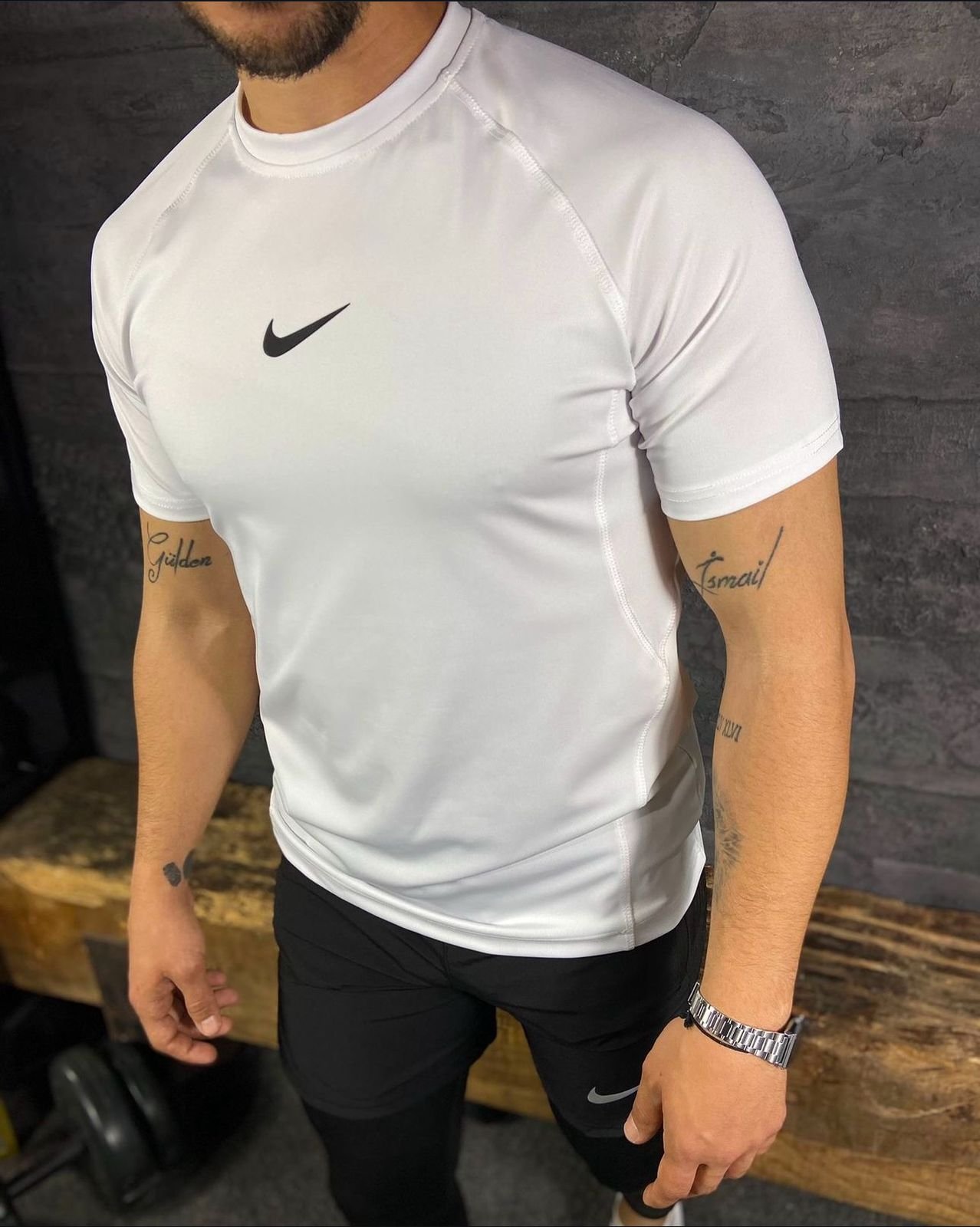 Maicë Nike Pro Dri-FIT - E Bardhë